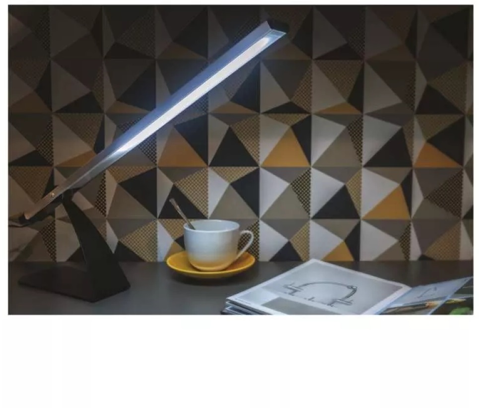 Emos Z7608S Lenny 550lm szabályozható ezüst LED asztali lámpa