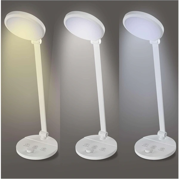 Emos Z7628W Charles fehér LED asztali lámpa