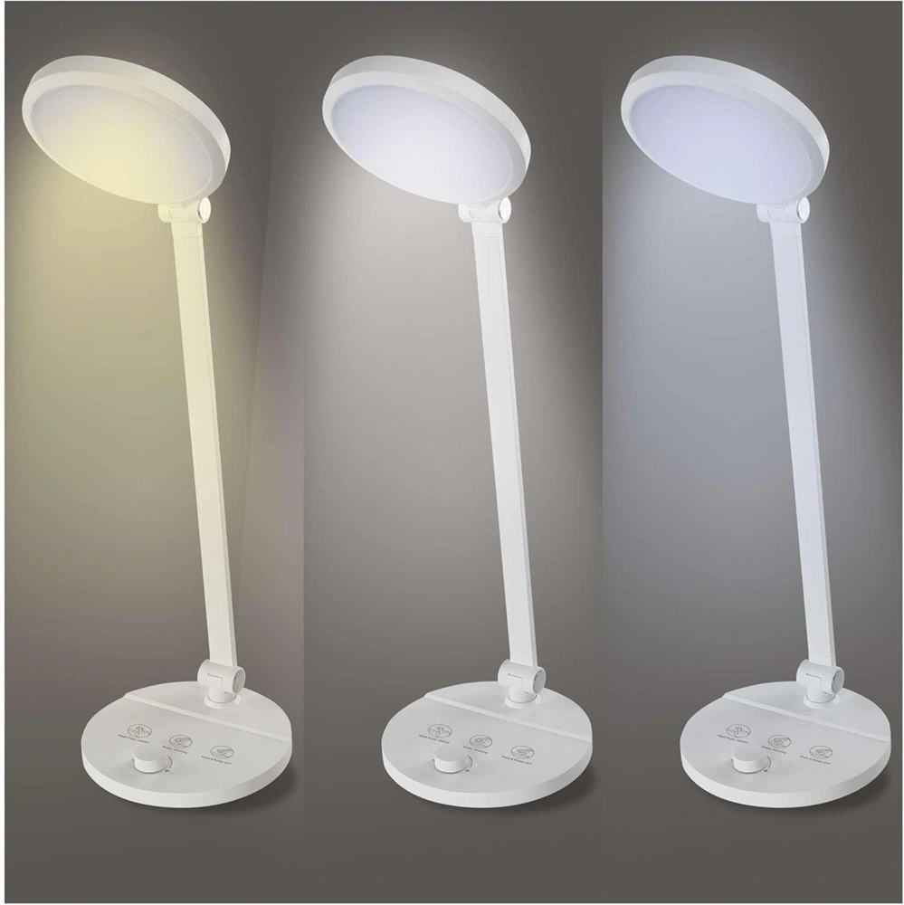 Emos Z7628W Charles fehér LED asztali lámpa