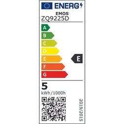 Emos ZQ9225D 4,2W (40W)/470 lm/természetes fehér/dimmelhető Classic JC /G9 LED izzó