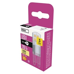 Emos ZQ9526 JC/G9/1,9 W (22 W)/210 lm/meleg fehér classic LED izzó