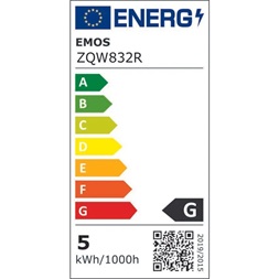 Emos ZQW832R GoSmart MR16/4,8W(35W)/400lm/RGB/dimmelhető/Wi-Fi/GU10 LED izzó
