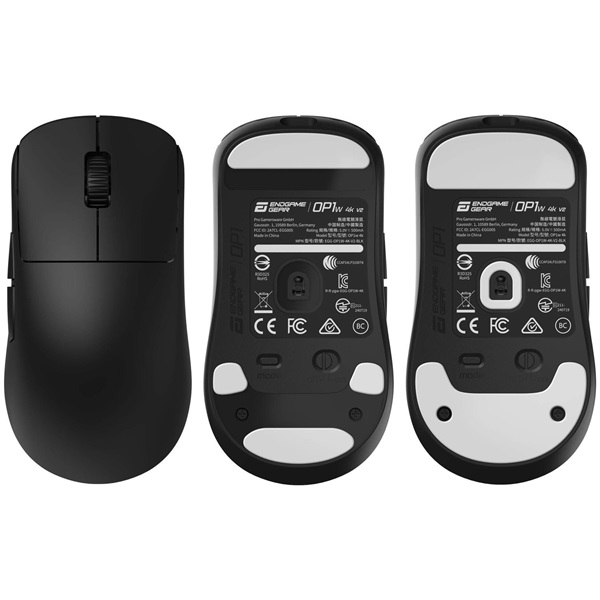 Endgame Gear OP1w 4k v2 egér, Wireless 4000Hz - Fekete