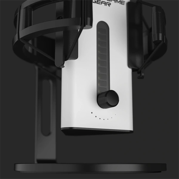 Endgame Gear XSTRM RGB kardioid kondenzátor USB fehér mikrofon