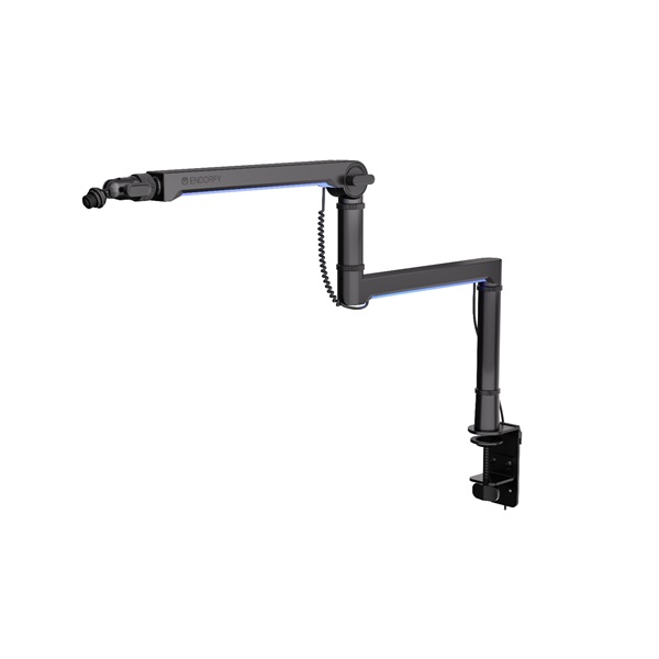 Endorfy Broadcast Low Profile RGB Boom Arm RGB fekete mikrofonállvány
