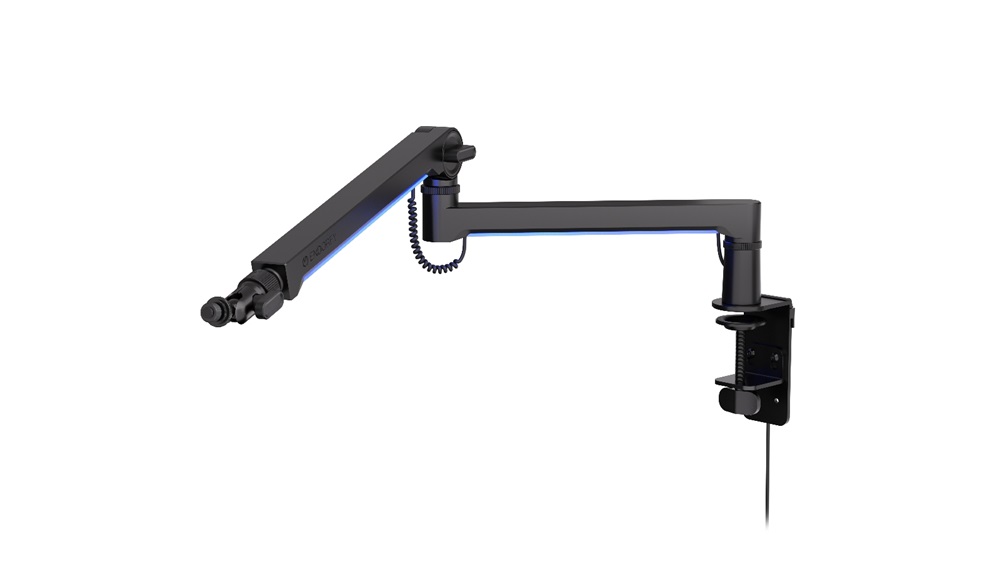 Endorfy Broadcast Low Profile RGB Boom Arm RGB fekete mikrofonállvány