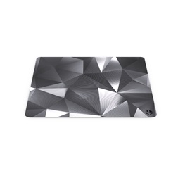 Endorfy Crystal Black L (400x450x3 mm, csúszásgátló, mintás) fekete egérpad