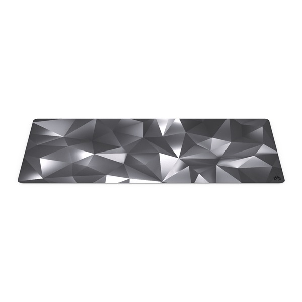 Endorfy Crystal Black XL (400x900x3 mm, csúszásgátló, mintás) fekete egérpad