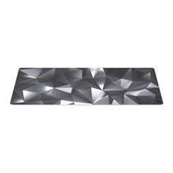Endorfy Crystal Black XL (400x900x3 mm, csúszásgátló, mintás) fekete egérpad