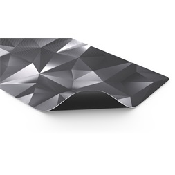 Endorfy Crystal Black XL (400x900x3 mm, csúszásgátló, mintás) fekete egérpad