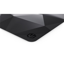 Endorfy Crystal Black XL (400x900x3 mm, csúszásgátló, mintás) fekete egérpad