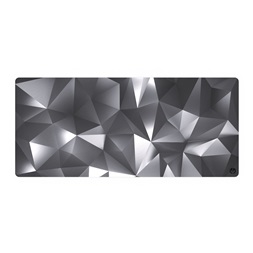Endorfy Crystal Black XL (400x900x3 mm, csúszásgátló, mintás) fekete egérpad
