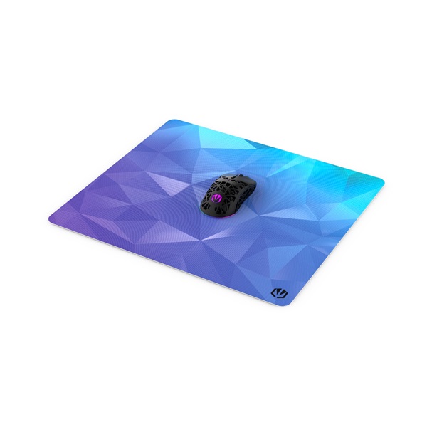 Endorfy Crystal Blue L (400x450x3 mm, csúszásgátló, mintás) kék egérpad