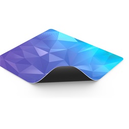 Endorfy Crystal Blue L (400x450x3 mm, csúszásgátló, mintás) kék egérpad