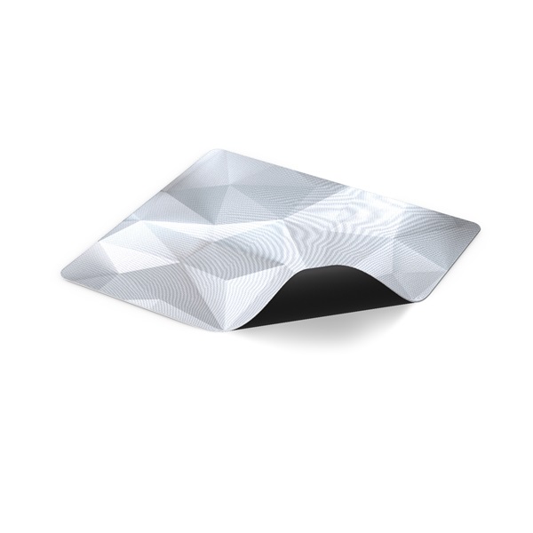 Endorfy Crystal Onyx White L (400x450x3 mm, csúszásgátló, mintás) fehér egérpad