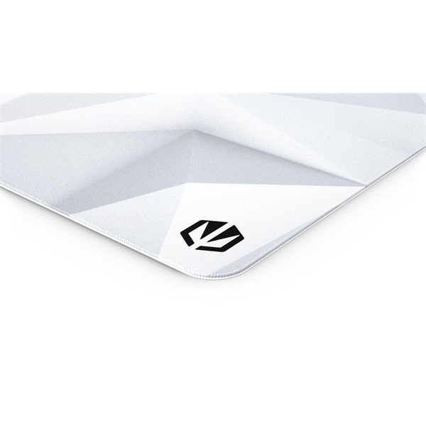 Endorfy Crystal Onyx White L (400x450x3 mm, csúszásgátló, mintás) fehér egérpad