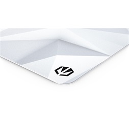 Endorfy Crystal Onyx White L (400x450x3 mm, csúszásgátló, mintás) fehér egérpad