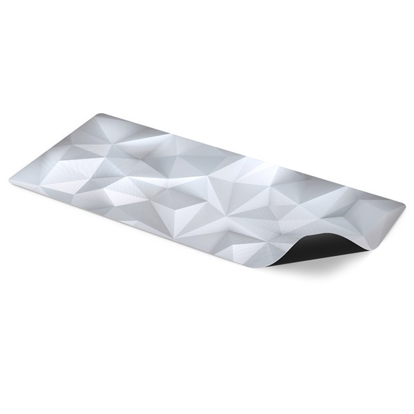 Endorfy Crystal Onyx White XL (400x900x3 mm, csúszásgátló, mintás) fehér egérpad