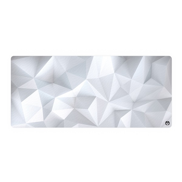 Endorfy Crystal Onyx White XL (400x900x3 mm, csúszásgátló, mintás) fehér egérpad