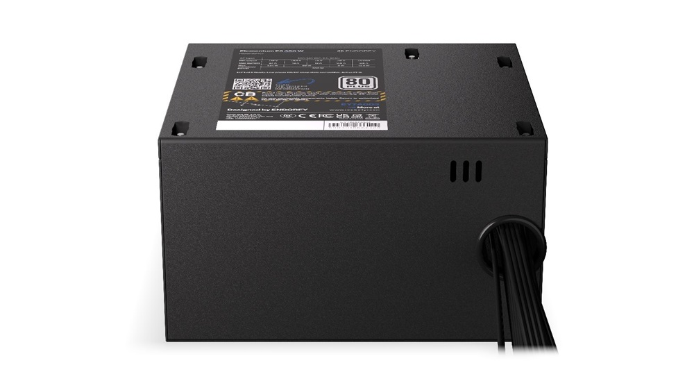 Endorfy Elementum E5 350W 80+ ventillátorral dobozos tápegység