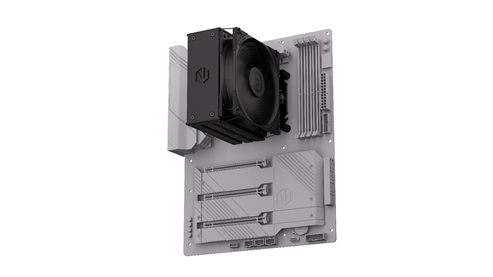 Endorfy Fera 5 Black 120mm fekete processzor hűtő