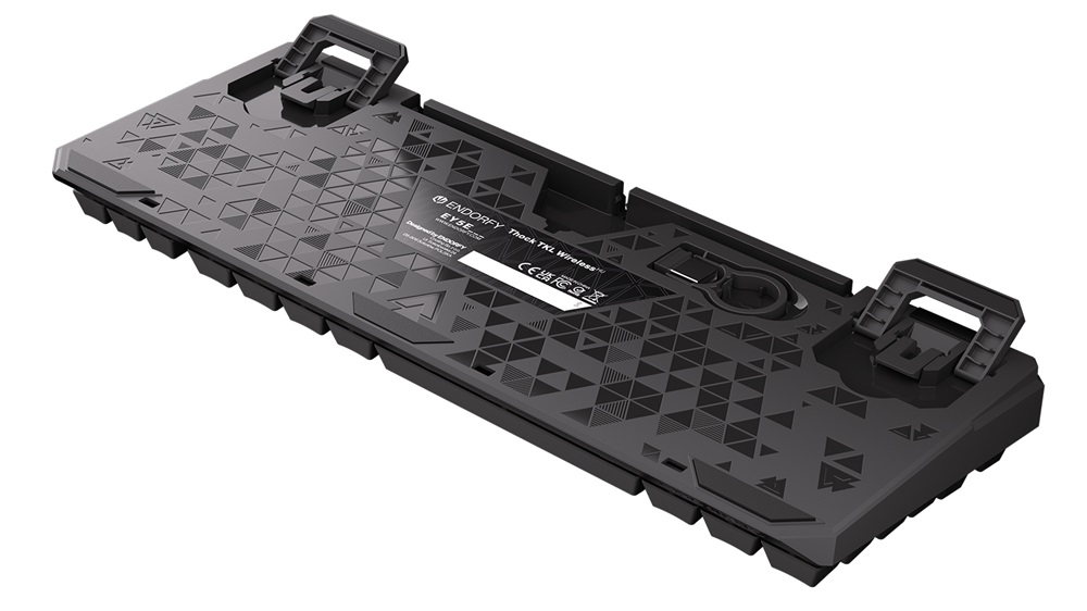 Endorfy Thock TKL HU Kailh Box Red Switch vezeték nélküli billentyűzet (Újszerű)