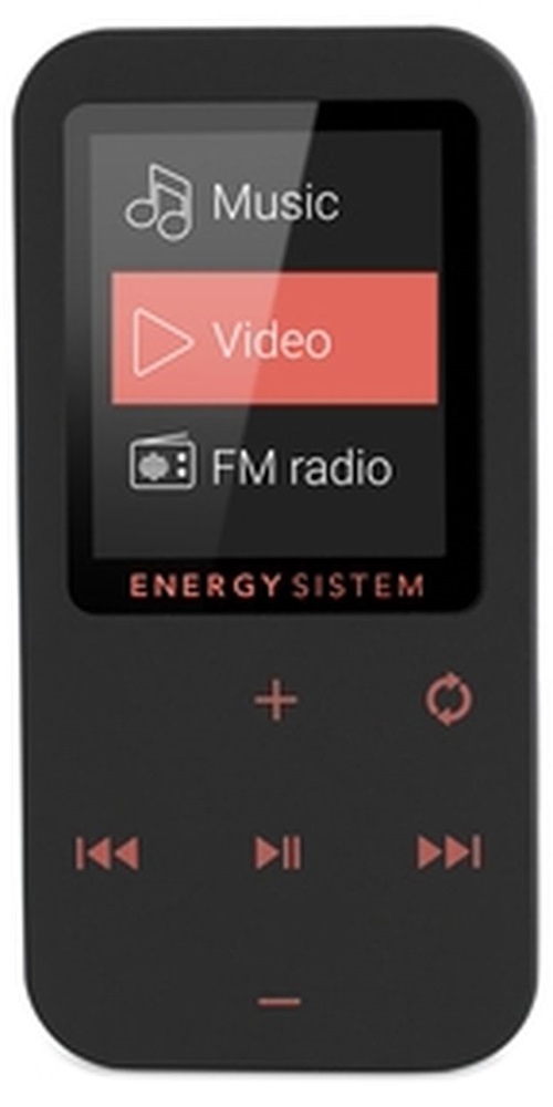 Energy Sistem EN 426454 Touch Bluetooth-os 8GB fekete/korall MP4 lejátszó