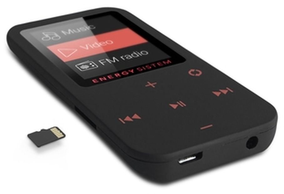 Energy Sistem EN 426454 Touch Bluetooth-os 8GB fekete/korall MP4 lejátszó