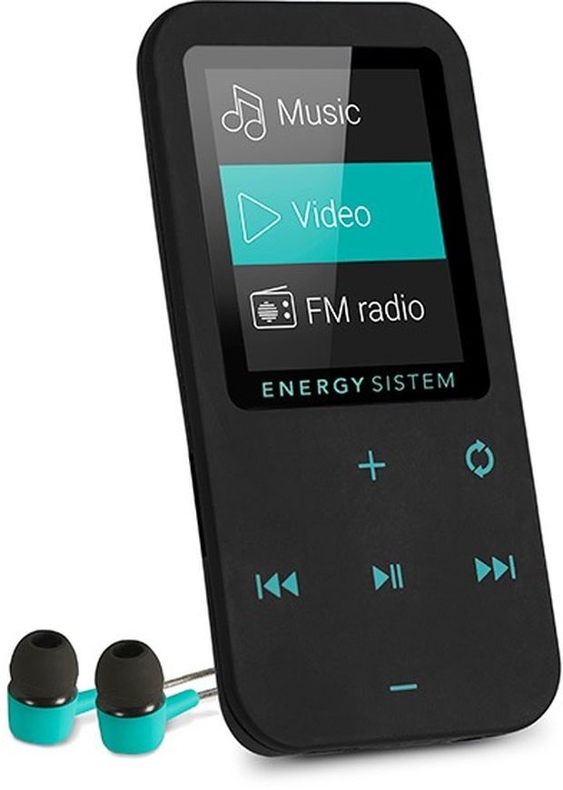 Energy Sistem EN 426461 Touch Bluetooth-os 8GB fekete/mentazöld MP4 lejátszó
