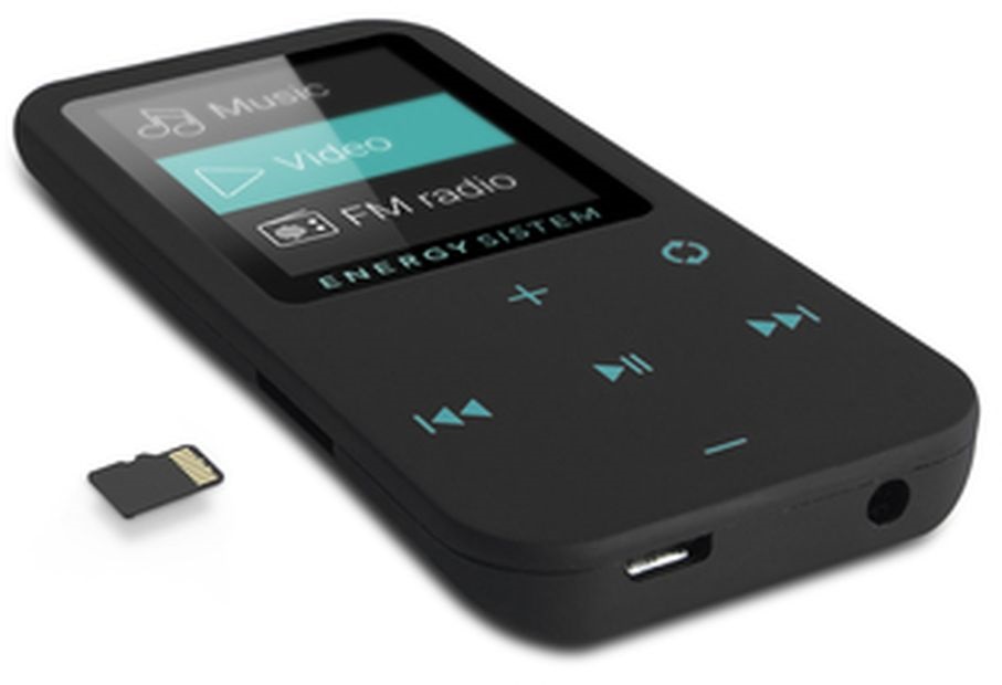 Energy Sistem EN 426461 Touch Bluetooth-os 8GB fekete/mentazöld MP4 lejátszó