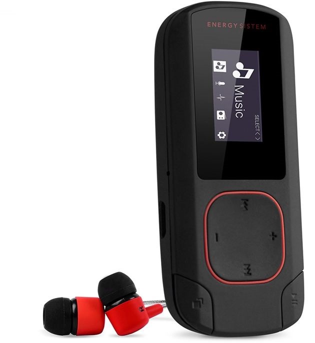 Energy Sistem EN 426492 Bluetooth-os 8GB fekete/korall MP3 lejátszó