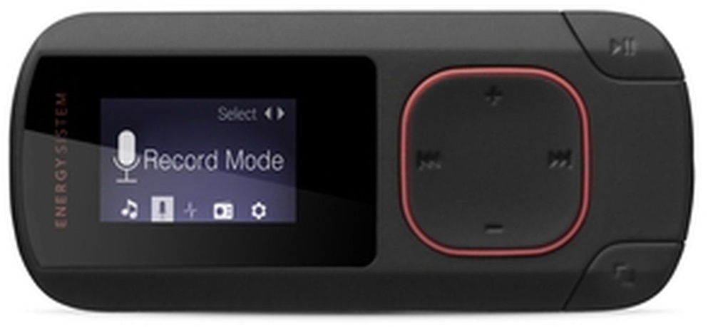 Energy Sistem EN 426492 Bluetooth-os 8GB fekete/korall MP3 lejátszó