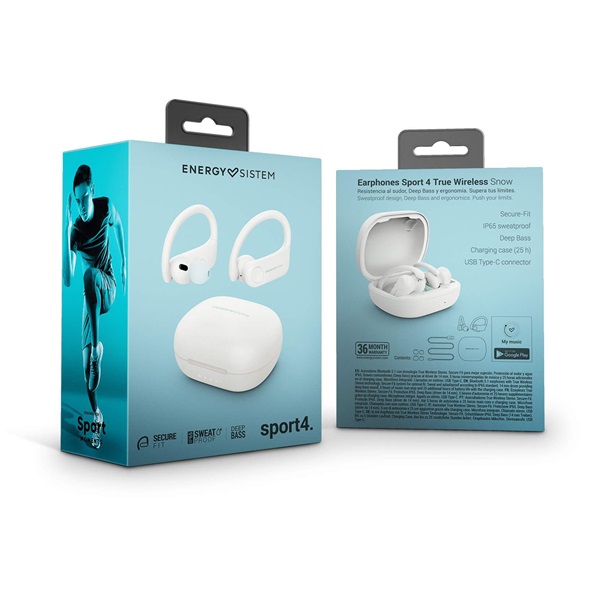 Energy Sistem EN 453771 Sport 4 Snow True Wireless fülhallgató (Újracsomagolt)
