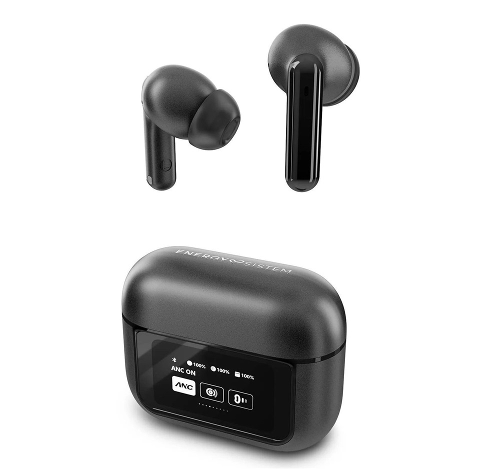 Energy Sistem EN 459179 Display ANC True Wireless Bluetooth fülhallgató