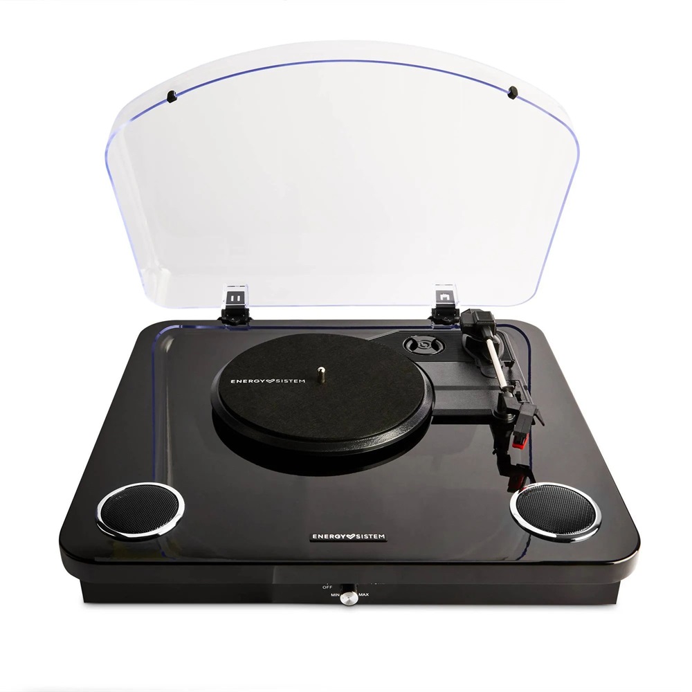 Energy Sistem EN 459438 BlackSpin RCA/USB/Bluetooth/bakelit lemezjátszó