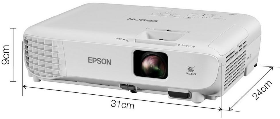 Epson EB-W06 3LCD 3700L 12000óra WXGA  projektor