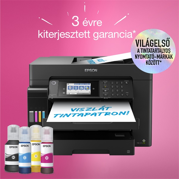 Epson EcoTank L15160 A3+ színes tintasugaras multifunkciós nyomtató