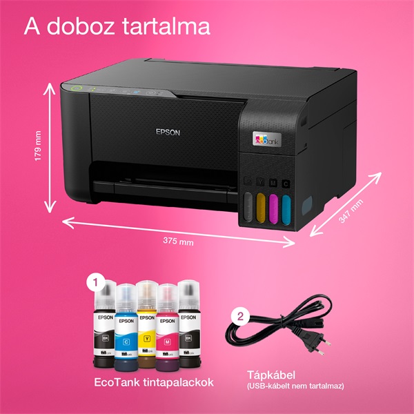 Epson EcoTank L3270 színes multifunkciós tintasugaras nyomtató