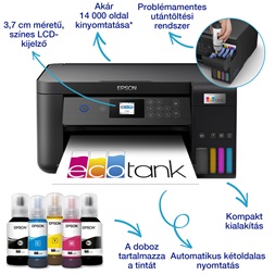 Epson EcoTank L4260 színes tintasugaras fekete multifunkciós nyomtató