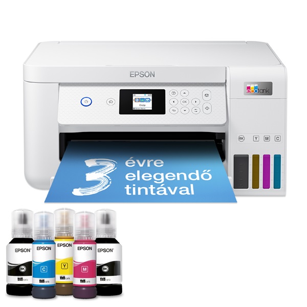 Epson EcoTank L4266 színes tintasugaras fehér multifunkciós nyomtató