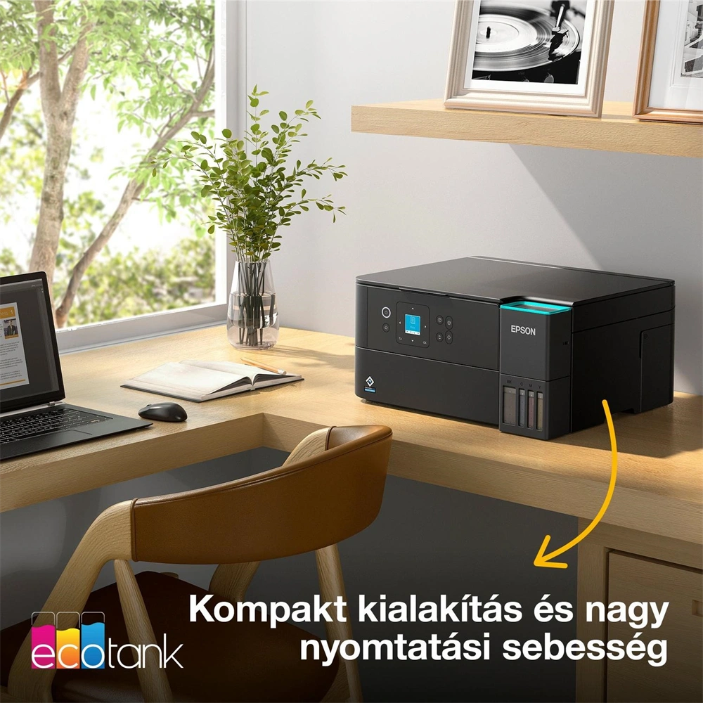 Epson EcoTank L4360 (A4, 33 lap/perc, duplex, USB/Wifi/Wifi Direct) színes tintasugaras multifunkciós nyomtató