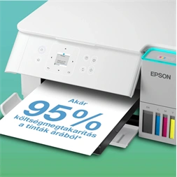 Epson EcoTank L4366 (A4, 33 lap/perc, duplex, USB/Wifi/Wifi Direct) színes tintasugaras multifunkciós nyomtató