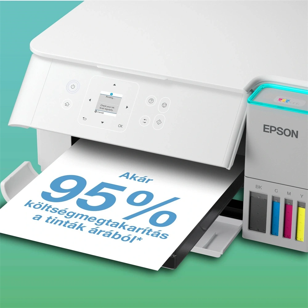 Epson EcoTank L4366 (A4, 33 lap/perc, duplex, USB/Wifi/Wifi Direct) színes tintasugaras multifunkciós nyomtató