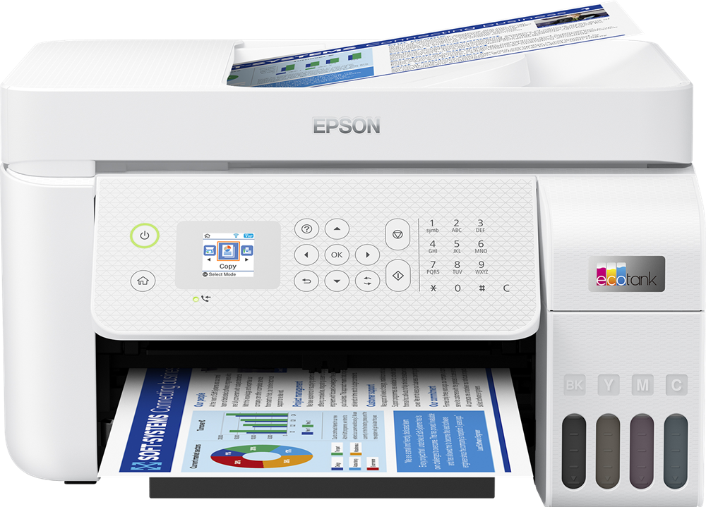 Epson EcoTank L5296 színes tintasugaras fehér multifunkciós nyomtató