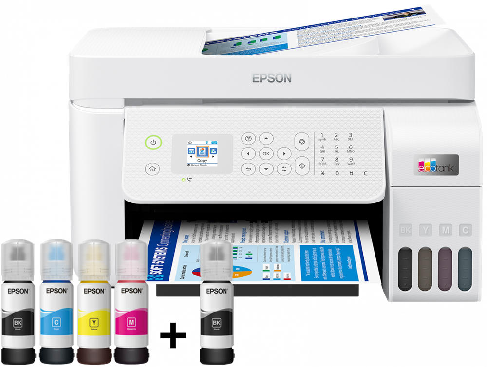 Epson EcoTank L5296 színes tintasugaras fehér multifunkciós nyomtató