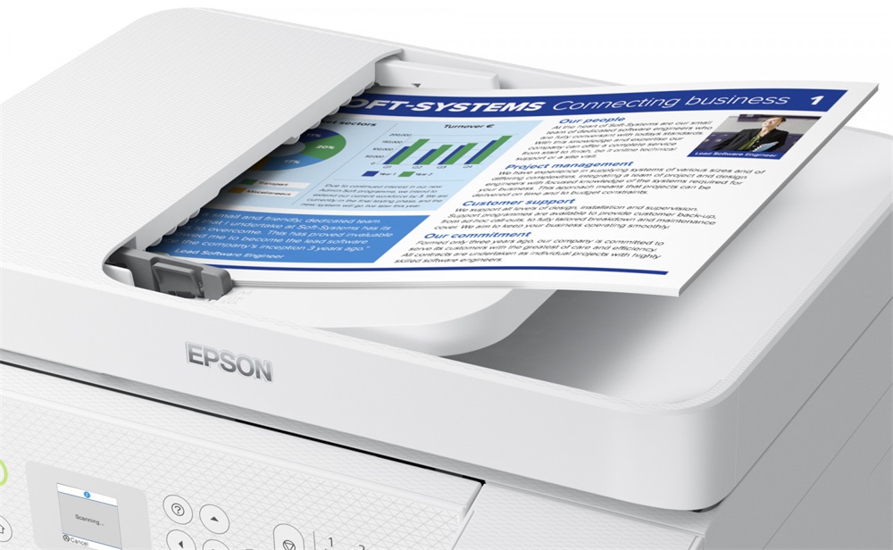 Epson EcoTank L5296 színes tintasugaras fehér multifunkciós nyomtató