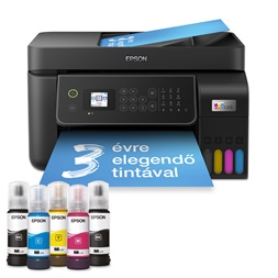 Epson EcoTank L5310 színes nyomtató MFP, WiFi/LAN, 8100/6500 oldal tinta a dobozban