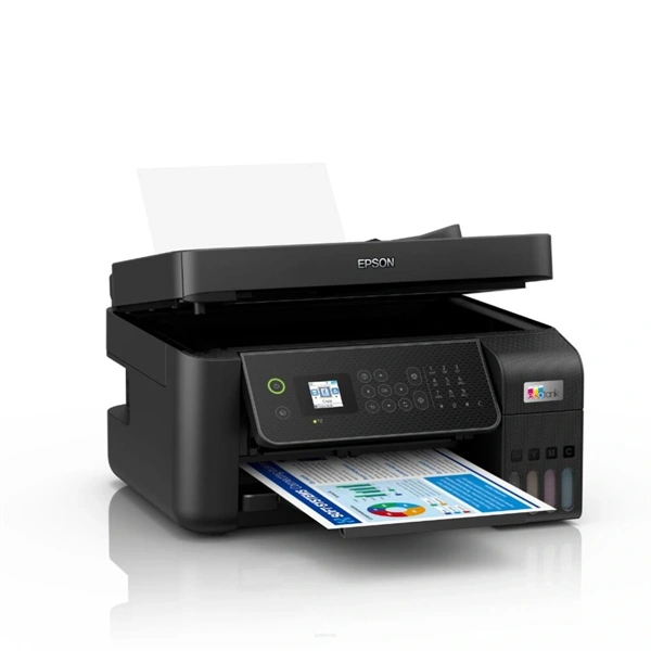 Epson EcoTank L5310 színes nyomtató MFP, WiFi/LAN, 8100/6500 oldal tinta a dobozban