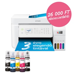 Epson EcoTank L5316 színes nyomtató MFP, WiFi/LAN, 8100/6500 oldal tinta a dobozban