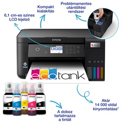 Epson EcoTank L6260 színes tintasugaras multifunkciós nyomtató
